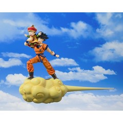 Bandai S.H.Figuarts Son Goku & Son Gohan -Kid- & Kintoun -Exclusive Edition-