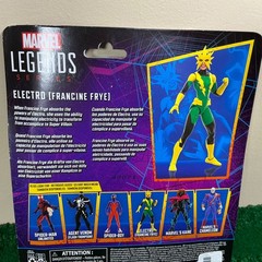 New-Spider-Man Marvel Legends Electro (Francine Frye) 6-Inch AF BY HASBRO