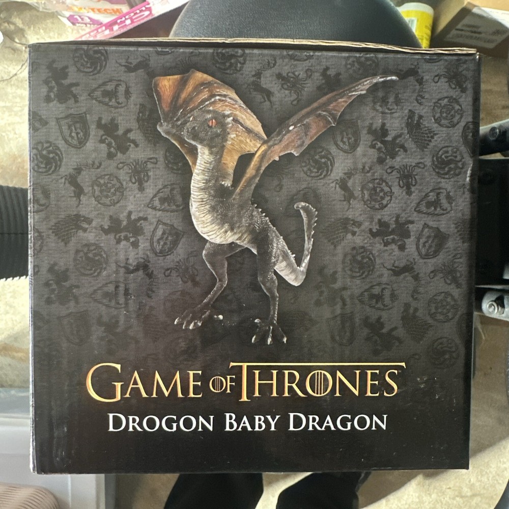 House of The Dragon Baby Drogon Dragon Figure Game of Thrones Noble Collection