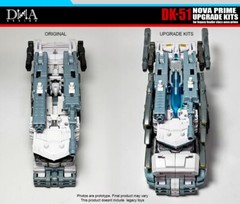DNA DK-51 Wings Weapon Upgrade Kit For Legacy Leader Class Nova Prime WITH BONUS