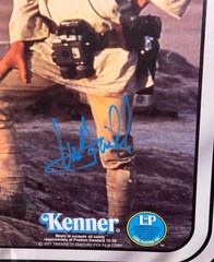 Signed Mark Hamill Luke Skywalker STAR WARS Kenner Action Figure Toy Auto PSA