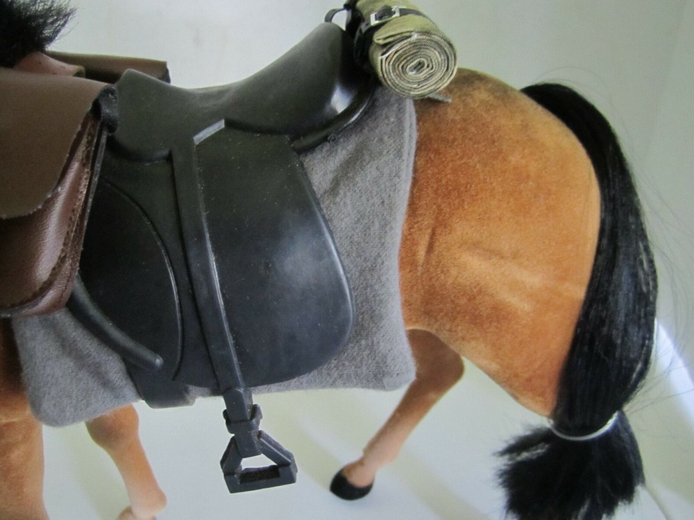 1/6 scale action figures. Horse saddle blanket GREY (blanket only)