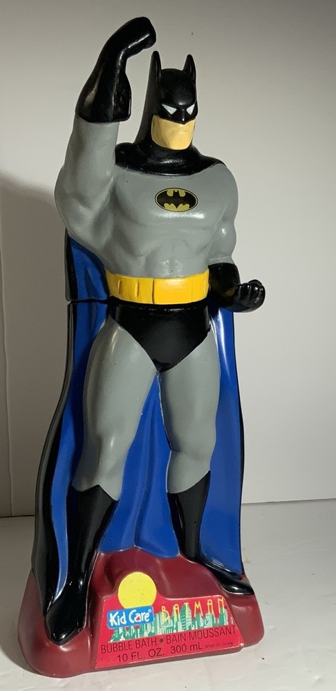 New Kid Care Batman 10 oz Bubble Bath Bottle 90’s Sealed