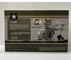 U.S. Army Nightstalker Helicopter with Pilot with Lights & Sounds