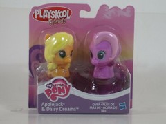 My Little Pony APPLEJACK & DAISY DREAMS 2.5″ Playskool Friends figure 2-Pack
