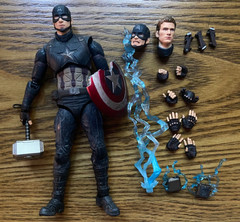Figuarts Avengers Endgame Captain America Final Battle – Missing Complete Shield