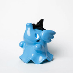 UNBOX GHOST STORY TRICK OR TREAT ELFIE BlUE Ver VINYL SOFUBI Figures H7CM(2.8in)