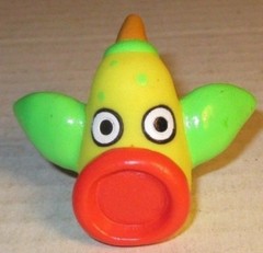 1996 Pokemon Finger Puppet Weepinbell Figure Catch Them All Nintendo Bandai