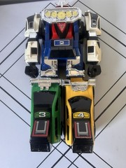 Bandai Power Rangers TURBO Carranger DX RV ROBO MEGAZORD Zord 1996 Made Japan