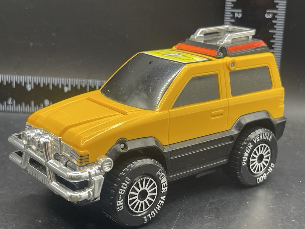 Sentai Carranger DX RV Robo Original #4 Yellow Vehicle