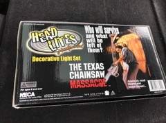 NECA The Texas Chainsaw Massacre Leather Face Head Lite Decorative Light Strand