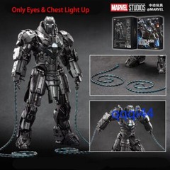 New ZD Marvel Toy Blacklash Whiplash Action Figure Xmas Gift Iron Man Series 9in