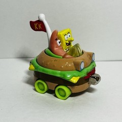 Take Along SpongeBob SquarePants Krabby Patty Wagon Diecast Learning Curve 2007