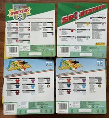 4 SLU Diego Maradona Figures 2 IT, GE UK Kenner Panini Soccer World Cup Football