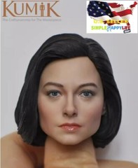kumik 1/6 Female head short hair for 12″ figure hot toys phicen KM 18-47 ❶USA❶