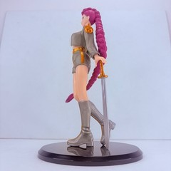Kpop Demon Hunters Anime 7″ Figure Gray Suit Statues Toy Decor Doll – Rumi
