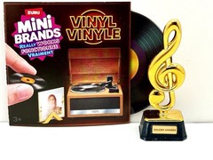 RARE Mini Brands Vinyl Really Works Golden Music Note Awards ￼￼