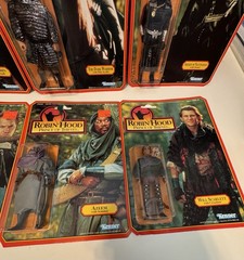 Kenner Robin Hood Battle Wagon Net Launcher Bola Bomber Figures Sealed! Lot (B)