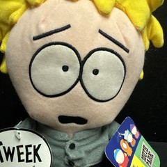 SOUTH PARK 2001 Tweek 8″ Plush – W/Tags, Shaking RARE