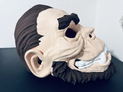 ￼ Sasquatch/Bigfoot Helmet 3-D Print