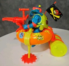 Vintage TMNT Scuba Divin’ Raph Tube Grenades Teenage Mutant Ninja Turtles EUC