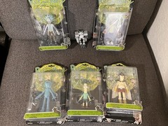 Rick and Morty Boxed Fully Poseable Figures: Build Snowball Set – Open Boxes