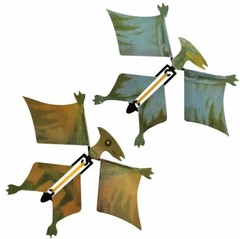 140mm Halloween Magic Dinosaur Pterosaur Flying Pterosauria Hand Fly Pterodactyl