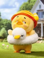 Upsetduck Landlubber Duck Act Cute Duck 16.5cm Action Figure Plush Doll Art Toys
