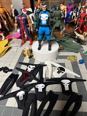 Mezco one 12 punisher suits multiple options