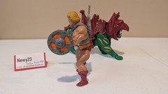 Vintage He-Man and Battle Cat Masters of the Universe 1982 Orko MOTU Mexico Lot2
