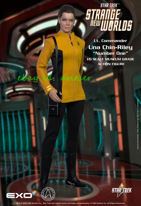 Exo-6 Studio Star Trek Una Chin-Riley No.One 30cm 1/6 Action Figure New Toys