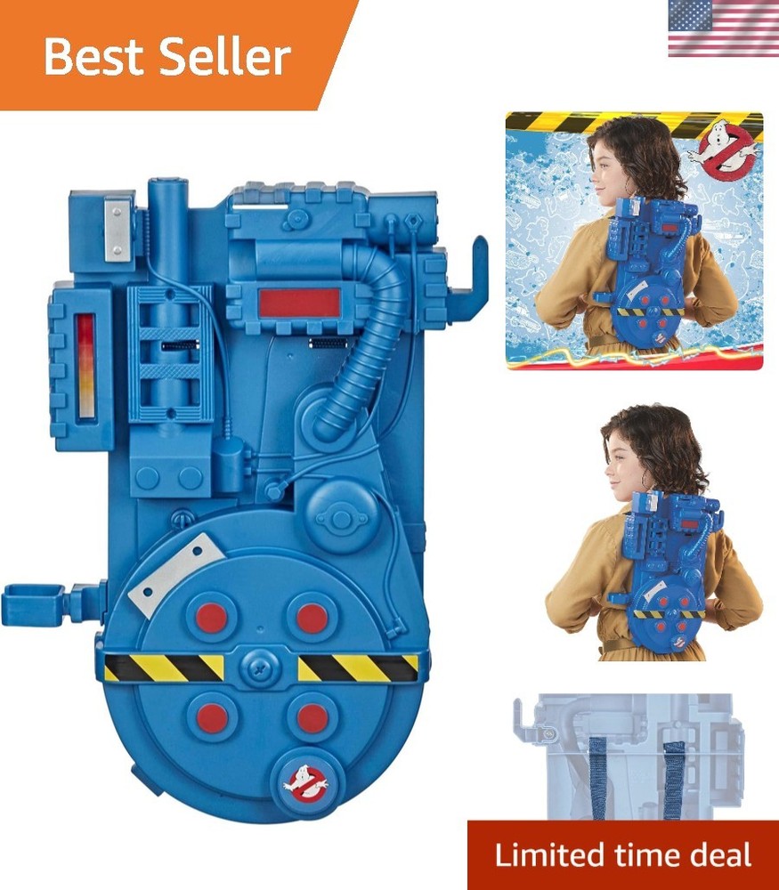 Battery-Powered Classic Blue Proton Pack – Ultimate Roleplay Adventure for Kids