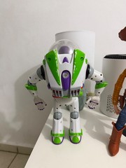 Toy Story Thinkway Toys Buzz Lightyear and Woody, Stand included
