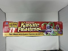 KB Toys Electronic Karate Fighters Milton Bradley 2 Sets Tested & Working 1996