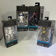 Star Wars Black Series Gaming Greats Battlefront 2 Lot Of 4 W/Cases #ML