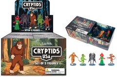 Cryptids USA – Bigfoot Monster Mini Assorted Figurine Toy Set – Archie McPhee