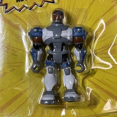 Teen Titans Cyborg 3.5in Ban Dai On Red Card first Series