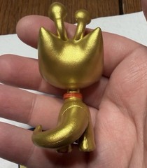 Neopets Phatmojo Gold Aisha Secret Rare Chase Figure w/Unused Virtual Prize Code