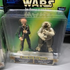 Free Shipping==Star War =Max Rebo Band Pairs + Set of 3 = POTF = NEW & SEALED