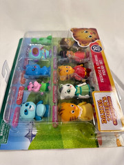 Daniel Tigers Neighborhood Friends and Stuffies Figure Set Kids Gift Toy 10 Pack