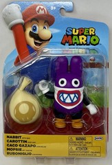 World of Nintendo Super Mario 4″ Figure Nabbit Jakks 3+ Years