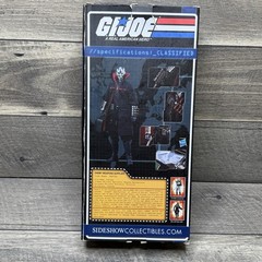 Sideshow Collectibles Destro Enemy Weapons Supplier GI Joe 1/6 Scale BOX ONLY