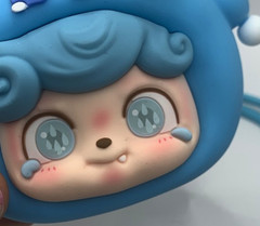 Jotoys Q.Kid Emotional Monsters Series Blind Box Rubber Earphone Bag Sadness