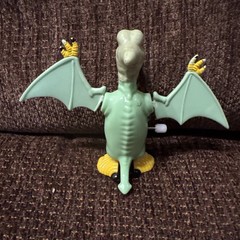 Vintage Pee Wee’s Playhouse Wind Up Pterri Pterodactyl figure 1988 works