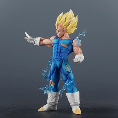 26.5cm Dragon Ball Z Majin Vegeta PVC Anime Action Figure Collectible No Box