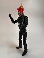 Ghost Rider Johnny Blaze 9″ Action Figure w/Exchangeable Head & Gun BULK PACK