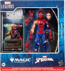 Marvel Legends Battle-Damaged Spider-Man Action Figure & Card