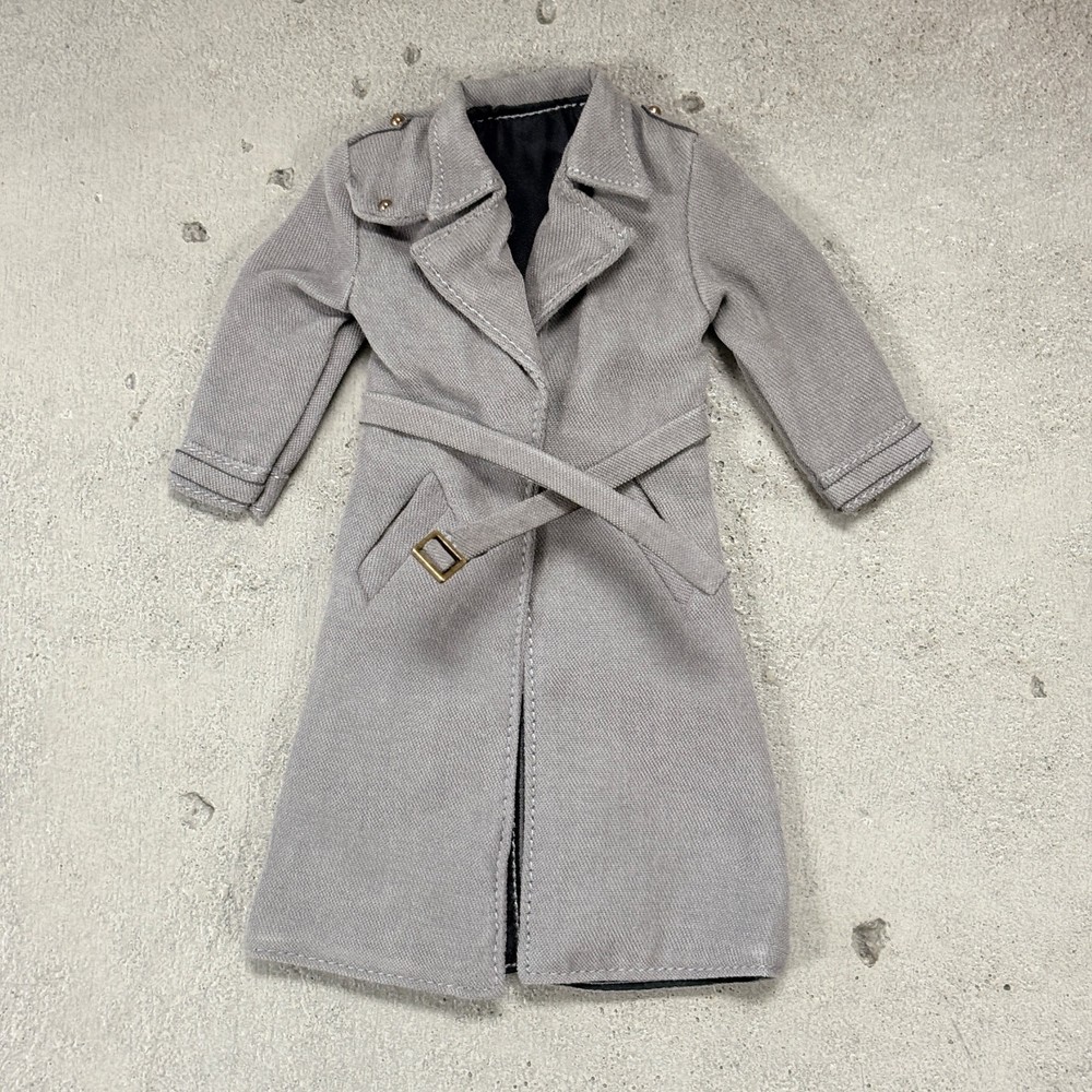 MO-VTLTC-GRY: 1/12 Grey Wired Trench Coat for 6″ muscular body action figure