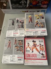 S.H.Figuarts Son Gokou & Gokou-Black Dragon Ball Boxed Action Figure Set