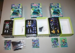 Transformers Auldey Wave 2 – Nemesis Prime Skywarp Bumblebee Shrapnel